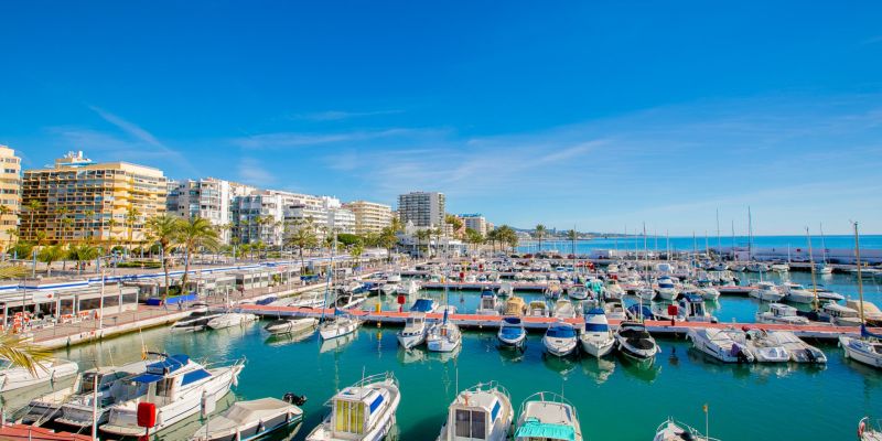 Imágenes del puerto deportivo de Marbella