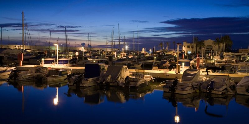 Imágenes del puerto deportivo de Marbella