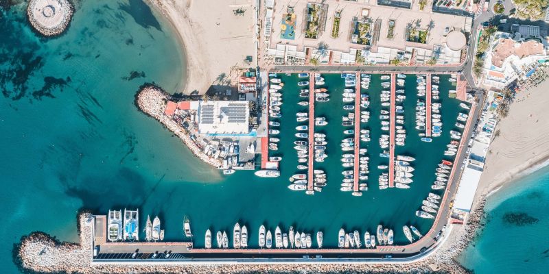 Imágenes del puerto deportivo de Marbella