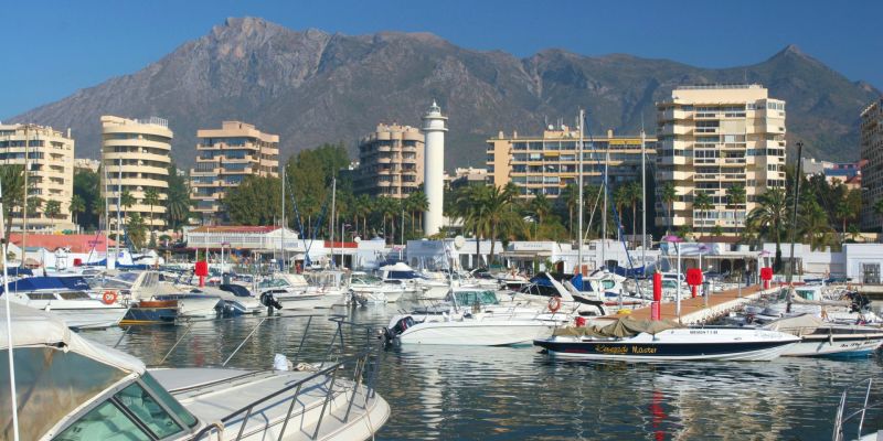 Imágenes del puerto deportivo de Marbella