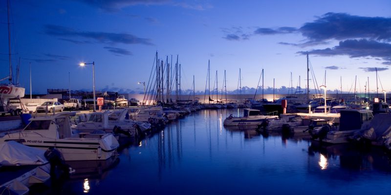 Imágenes del puerto deportivo de Marbella