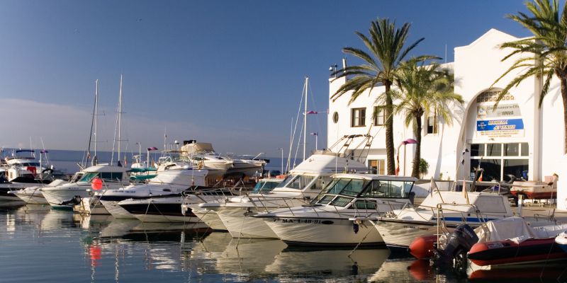 Imágenes del puerto deportivo de Marbella